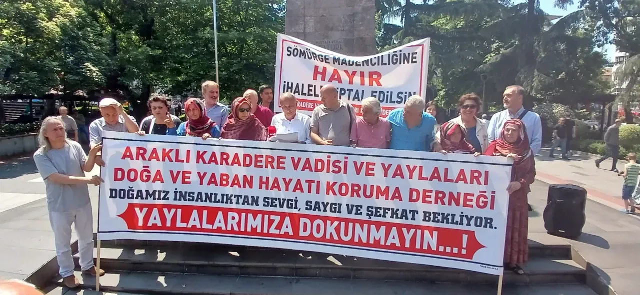 Trabzon’da Yaşam Savunucuları Maden Yasası’na Karşı Seslerini Yükseltti!