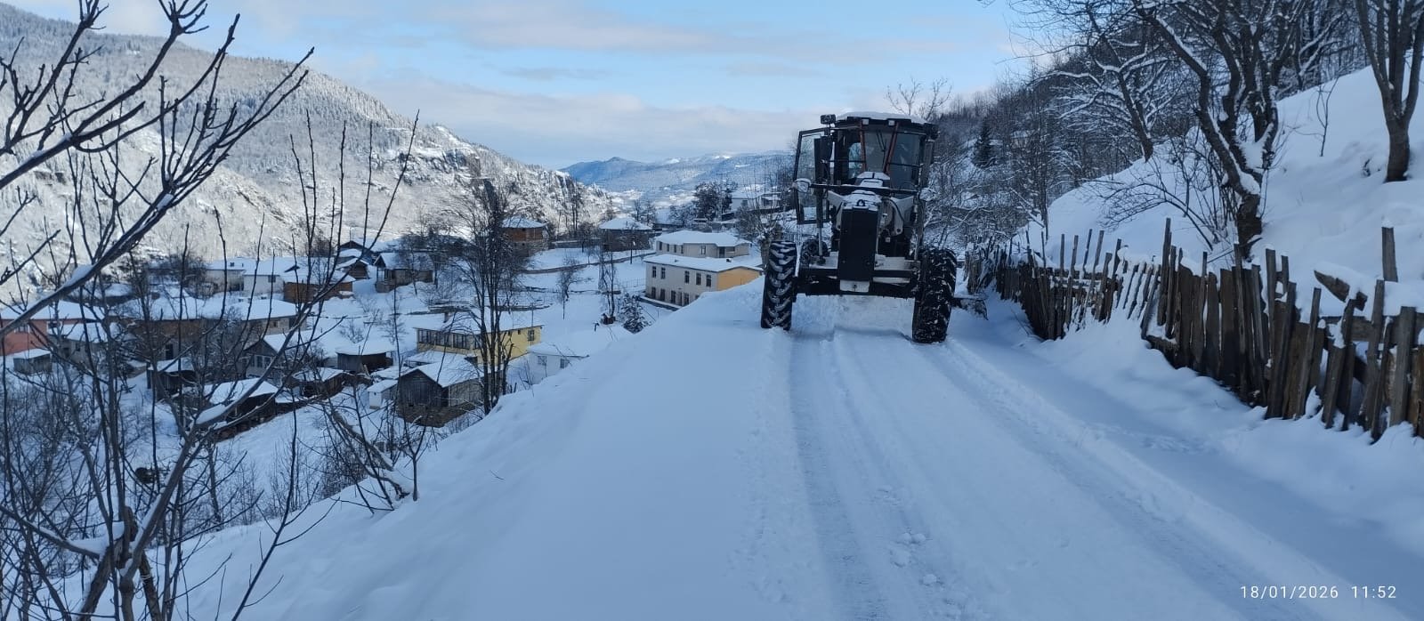 BÜYÜKŞEHİR EKİPLERİ KIŞ NÖBETİNDE