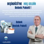 Beşikdüzü Belediyesinden Yenidoğan Destek Paketi