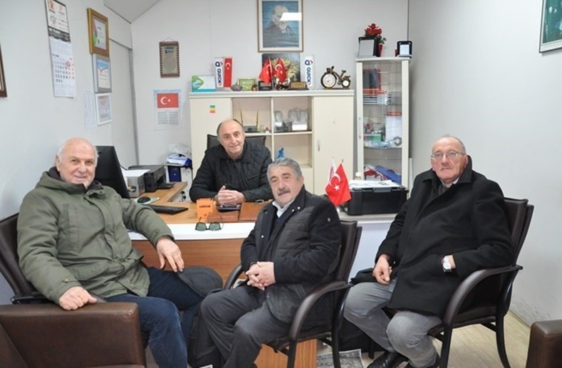 ABB Başkanı Uludüz Beşikdüzü’nde Ziyaretlerde Bulundu