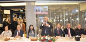 Ağasar Evladı İl Valisini Veda Yemeği İle Ankara Uğurladı