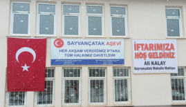 Sayvançatak’ta Gönül Sofraları Birleşeli Dokuz Yıl Oldu