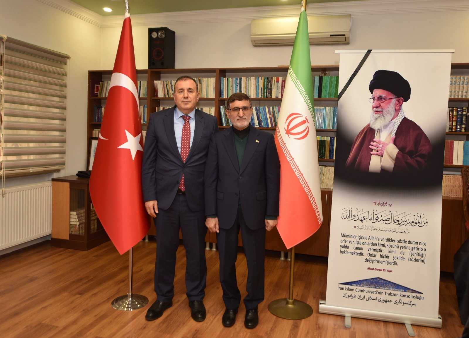 Başkan Çelebi’den İran Başkonsolosluğu’na taziye ziyareti