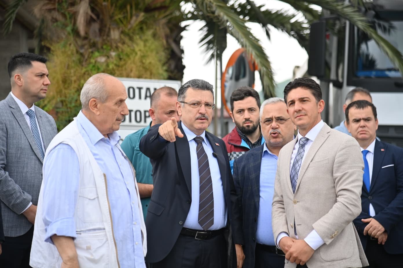 BÜYÜKŞEHİR’DEN ATATÜRK KÖŞKÜ YOLUNDA TARİHİ ÇALIŞMA