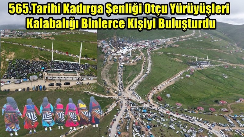 565.Tarihi Kadırga Şenliği Otçu Yürüyüşleri Kalabalığı Binlerce Kişiyi Buluşturdu