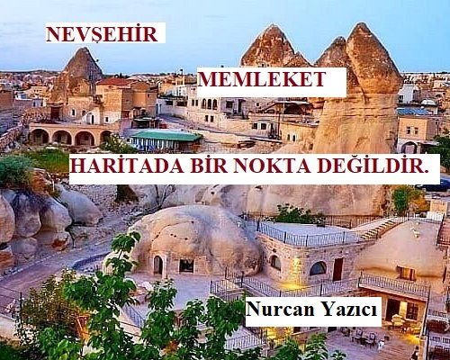 MEMLEKET HARİTADA BİR NOKTA DEĞİLDİR.