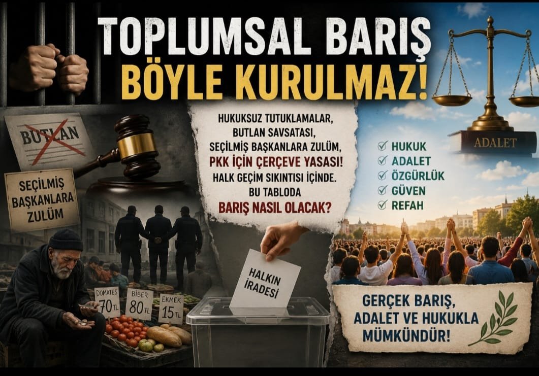 Toplumsal Barış Böyle Kurulmaz