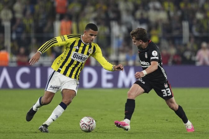 Trendyol Süper Lig’in 4. Haftasında Beşiktaş, Fenerbaçe’yi  Deplasmanda 2 Golle Geçti