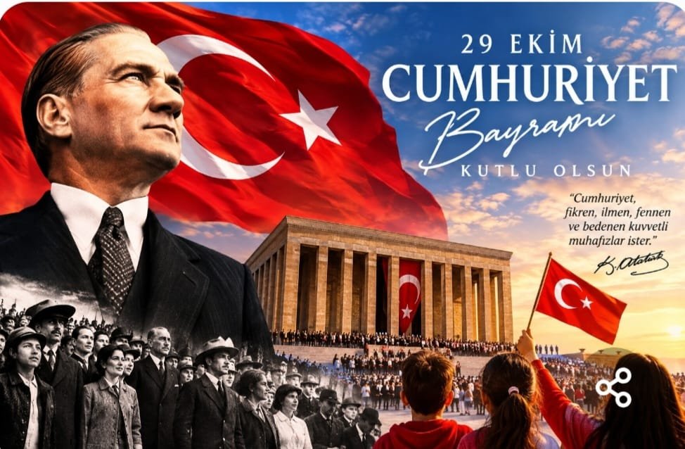 Başkan ULUDÜZ’ün 29 Ekim Cumhuriyet Bayramı Mesajı